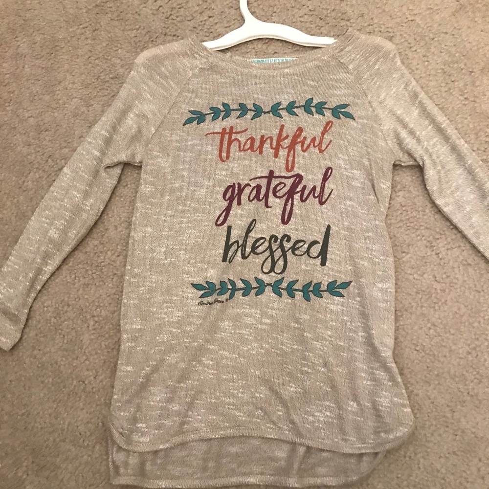 Southern grace girls long sleeve top/tunic shirt